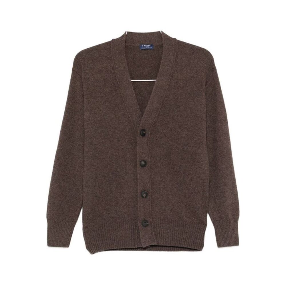 Barba Men Wool Cardigan